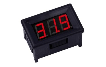 ماژول نمایشگر ولتاژ 3 دیجیت ولت متر با قاب پنلی Volt meter تا 300 ولت DC