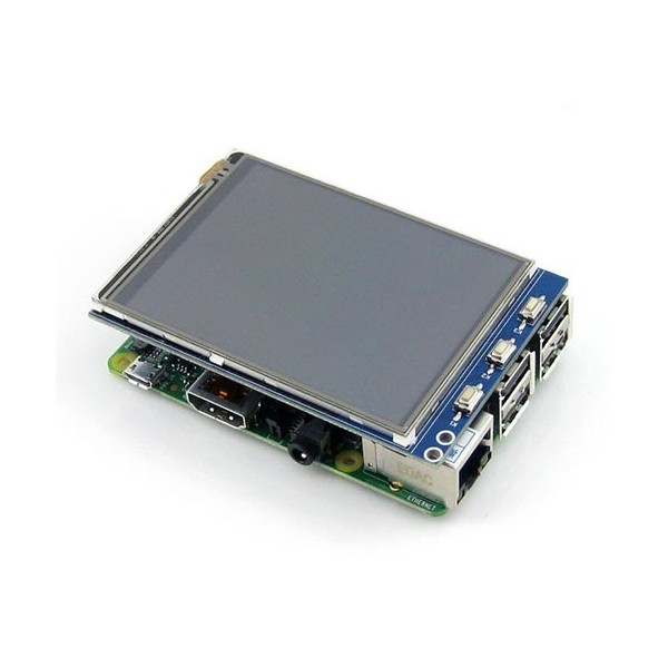 شیلد ال سی دی 3.2 رزبری پای Raspberry Pi LCD Shield 3.2 inch