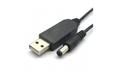 کابل USB افزاینده ولتاژ 5 به 9 ولت USB Converter 5 to 9V