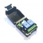 ریموت کنترل دو کاناله کد لرن با گیرنده 12 ولت و باتری ریموت (مناسب رد برقی)
