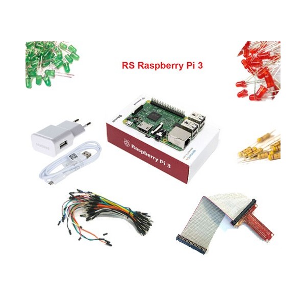 ست اورجینال رزبری پای 3 Raspberry Pi UK
