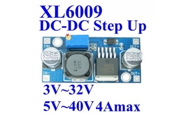 ماژول افزاینده ولتاژ با تراشه XL6009 مبدل Dc to Dc Converter Booster