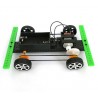 کیت ماشین برقی DIY تسمه‌ای با نقشه مونتاژ - 3 ولت