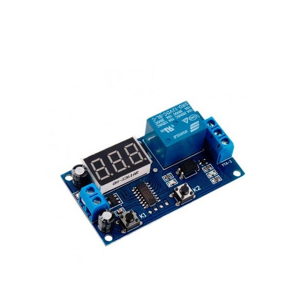 ماژول تایمر تک کاناله با رله و تراشه STC15W202S