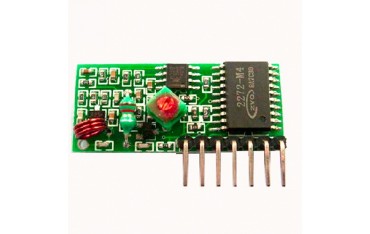 ماژول گیرنده رادیویی 315MHZ با تراشه wirleess RF receiver module PT2277-M4