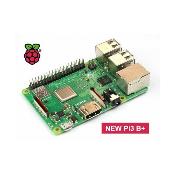 رزبری پای 3 مدل B+ ساخت RS برد Raspberry Pi 3 B+