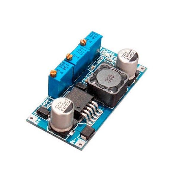 ماژول کاهنده ولتاژ و جریان LM2596 کنترل شارژ باتری لیتیوم یون با قابلیت تنظیم نقطه قطع Li-Ion Charger Module LM2596