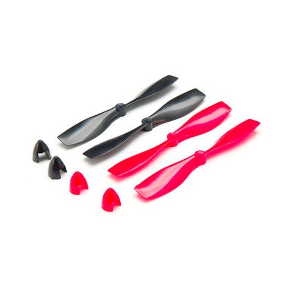 ملخ پروازی دو پر با شفت 1mm و طول 75mm (پک دو عددی ملخ با روکش شفت)