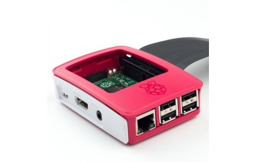 برد رزبری پای 3 Raspberry pi UK + کابل پاور 2.5 آمپر + هیت سینک