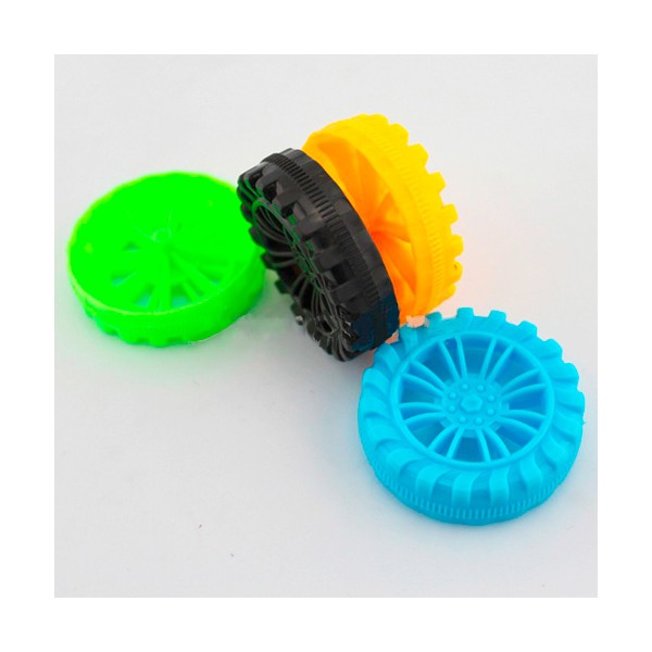 چرخ پلاستیکی 45 میلی متر مناسب ساخت ربات کاردستی