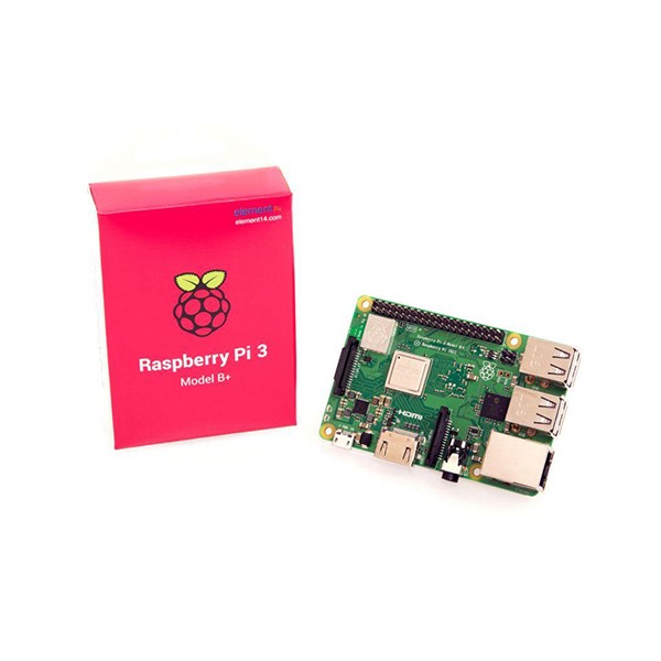 برد رزبری پای 3 مدل B پلاس Raspberry Pi 3 B+ Element14 برد رسپبری پای بی پلاس
