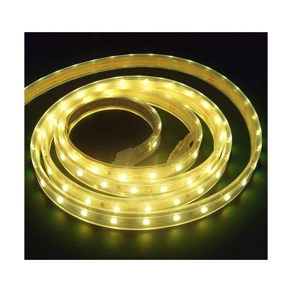 LED نواری زرد 3528 TFS 12V با 30 ال ای دی LED در متر و روکش ضد آب