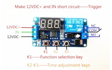 ماژول تایمر با رله  FRM 01 Timer Module