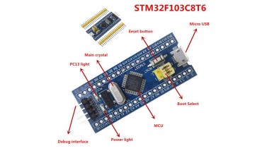 برد STM32 مدل F103C8T6 دارای تراشه ARM