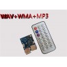 ماژول MP3 decoding با قابلیت WAV WMA به همراه ریموت مادون قرمز USB و میکروفن