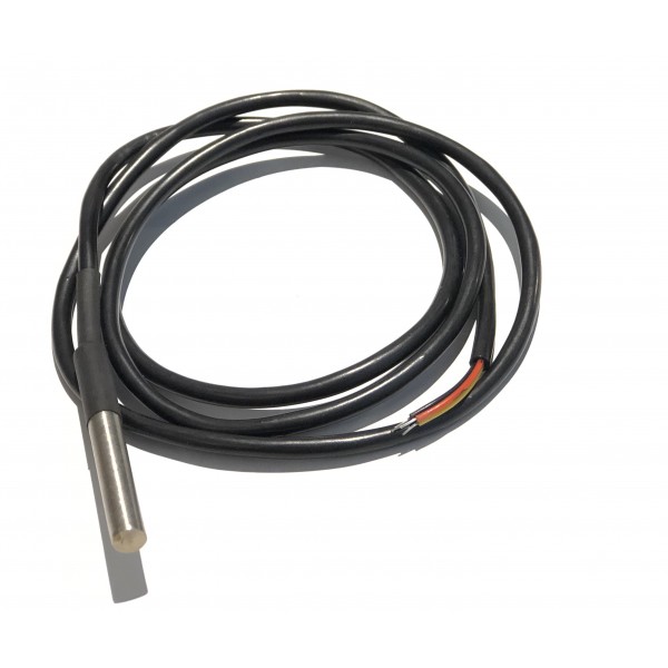 سنسور دما DS18B20 با سطح مقطع دایره ای تخت