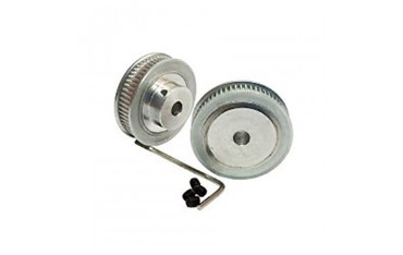 پولی تایم 60 دنده 2GT با قطر 8mm و آچار تنظیم شافت Pulley