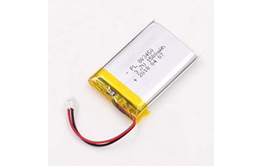 باتری لیتیوم پلیمر 1300mAh Li-Po 3.7V تک سل 60x35mm