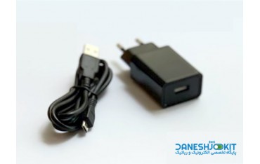 آداپتور USB ولتاژ 5 ولت 2 آمپر Meiigoo مناسب برای رزبری پای و بردهای امبدد