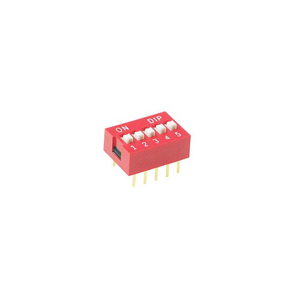 دیپ سوییچ 5 تایی DIP Switch 5 way