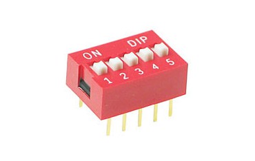 دیپ سوییچ 5 تایی DIP Switch 5 way