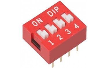 دیپ سوییچ 4 تایی Dip Switch 4 way