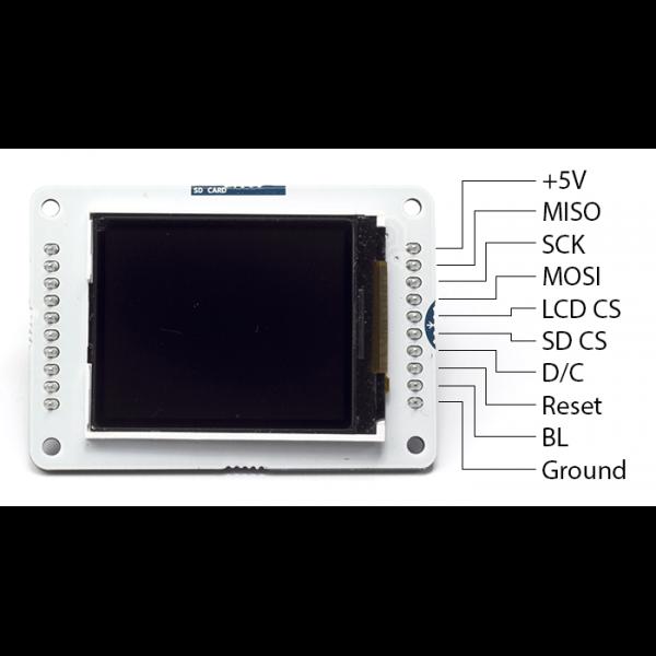 شیلد 1.8 اینچ ال سی دی اسپلورا Esplora TFT LCD