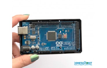 جعبه آردوینو مگا Arduino Mega2560 مشکی پلاستیک ABS