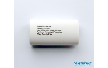 ماژول پاور بانک با قاب و نصب دو باتری 18650 به همراه کلید Power Bank