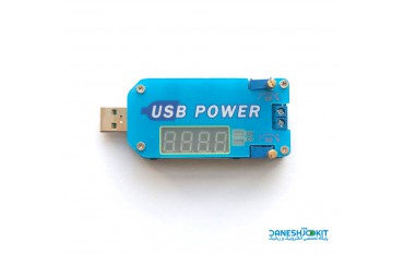 ماژول نمایشگر ولتاژ و جریان دارای پورت USB و Micro USB سون سگمنت