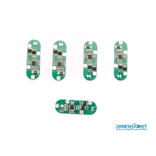 ماژول کنترل شارژ باتری لیتیومی 18650 ظرفیت 4 سل