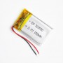 باتری لیتیوم پلیمر Li-Po 3.7V 150mAh تک سل 30X10mm