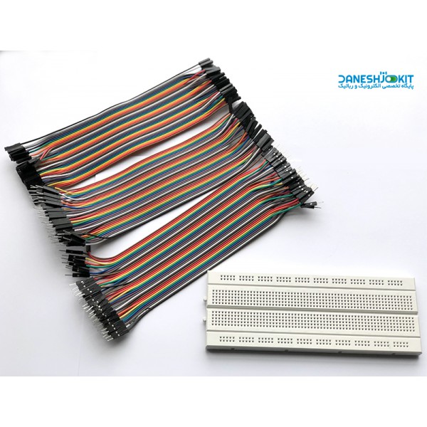 پک برد بورد و کابل Breadboard cable pack