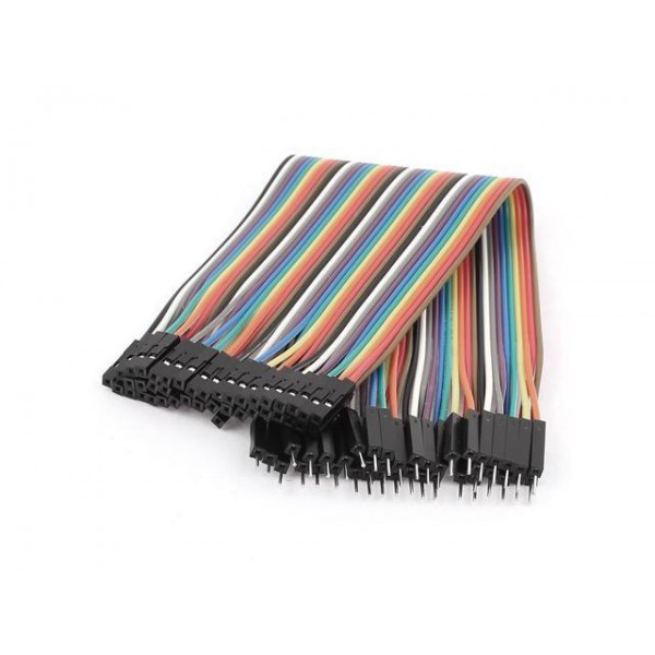 کابل فلت 40 رشته نری به مادگی Male to Female | دانشجو کیت