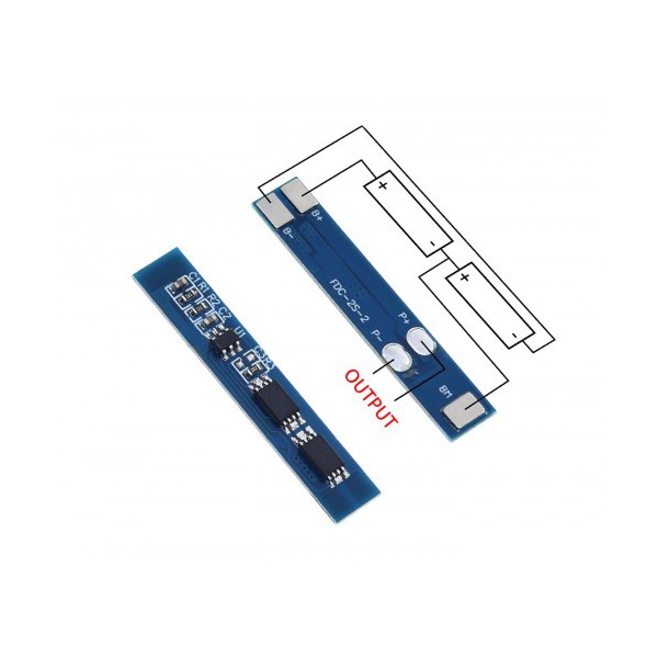 ماژول محافظ باتری لیتیوم 18650 ابعاد 18 * 114 میلی متر