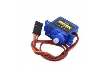 سرو موتور SG90 TZT Servo Motor دنده پلاستیکی 360 درجه