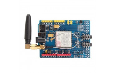 شیلد GSM آردوینو Arduino Shield Sim900A به همراه آنتن GSM Shield