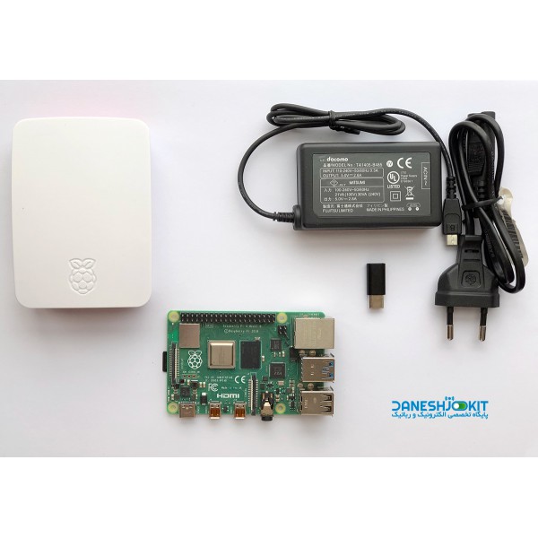 پک رزبری پای Raspberry Pi 4 حافظه 2 گیگ