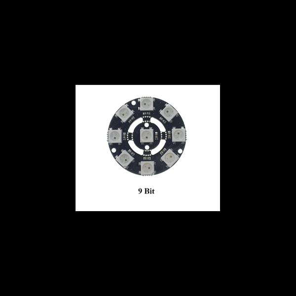 حلقه ال ای دی 9 تایی LED Pixel Ring RGB مدل W2812-8