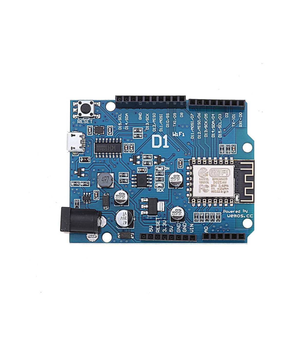 آردوینو D1 بر پایه تراشه ESP8266 سازگار با محیط آردوینو مخصوص IOT