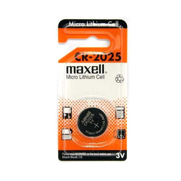 باتری سکهای CR2025 مکسل Maxell ولتاژ 3V