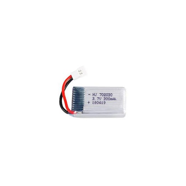 باتری لیتیوم پلیمر Li-Po مخصوص پهپاد 3.7V 300mAh Battery ابعاد 18X30X5mm
