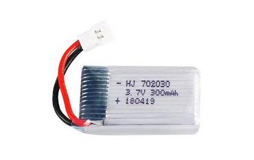 باتری لیتیوم پلیمر Li-Po مخصوص پهپاد 3.7V 300mAh Battery ابعاد 18X30X5mm