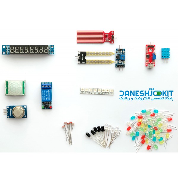 کیت سنسور آردوینو Arduino نیمه حرفه ای