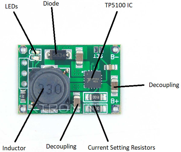 TP5100-Module-Parts