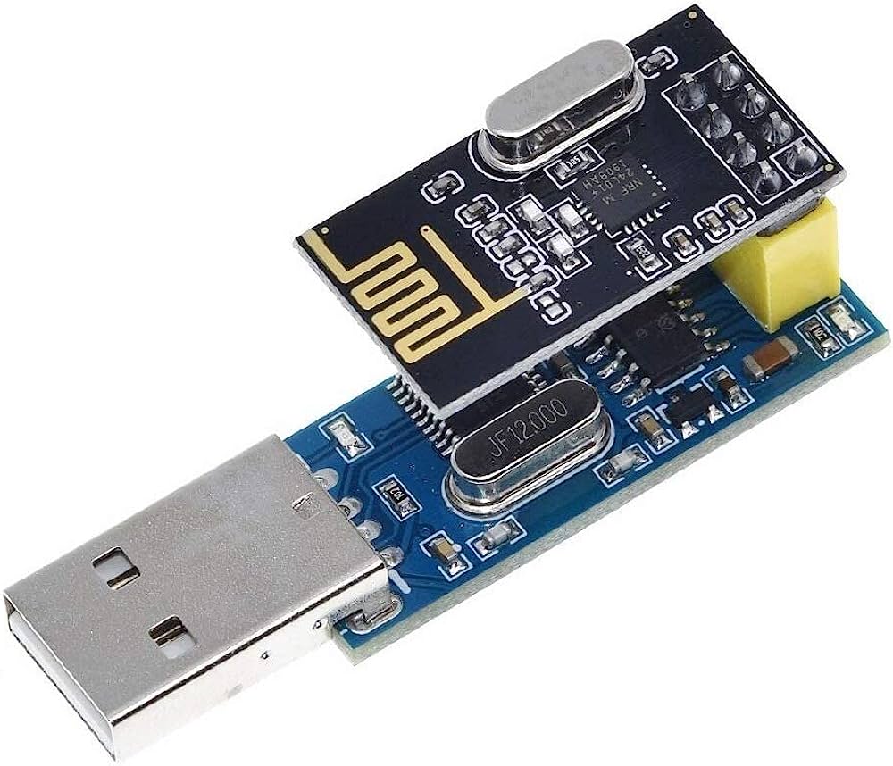 اتصال ماژول nRF24L01 به مبدل USB to SPI - دانشجو کیت