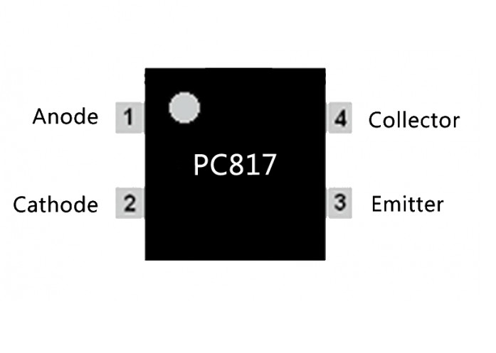 بررسی پایه های PC817 - دانشجوکیت